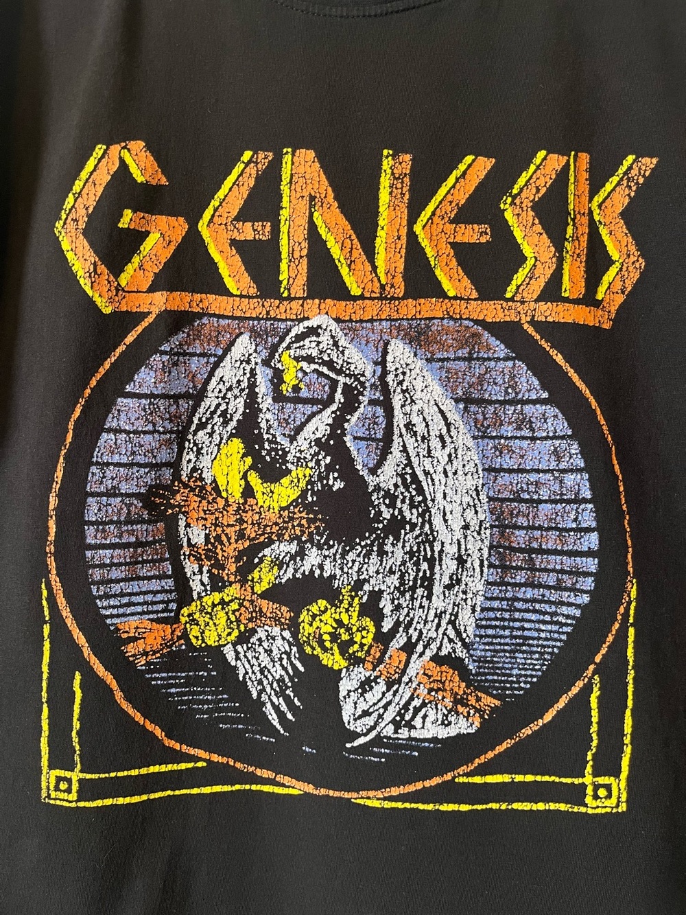 Genesis Boys' Black Short Sleeve Graphic Tee